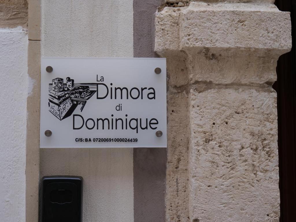 La Dimora Di Dominique Daire Bari Dış mekan fotoğraf